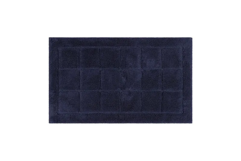 Badrumsmatta Square, 50x80 cm, Navy Blue