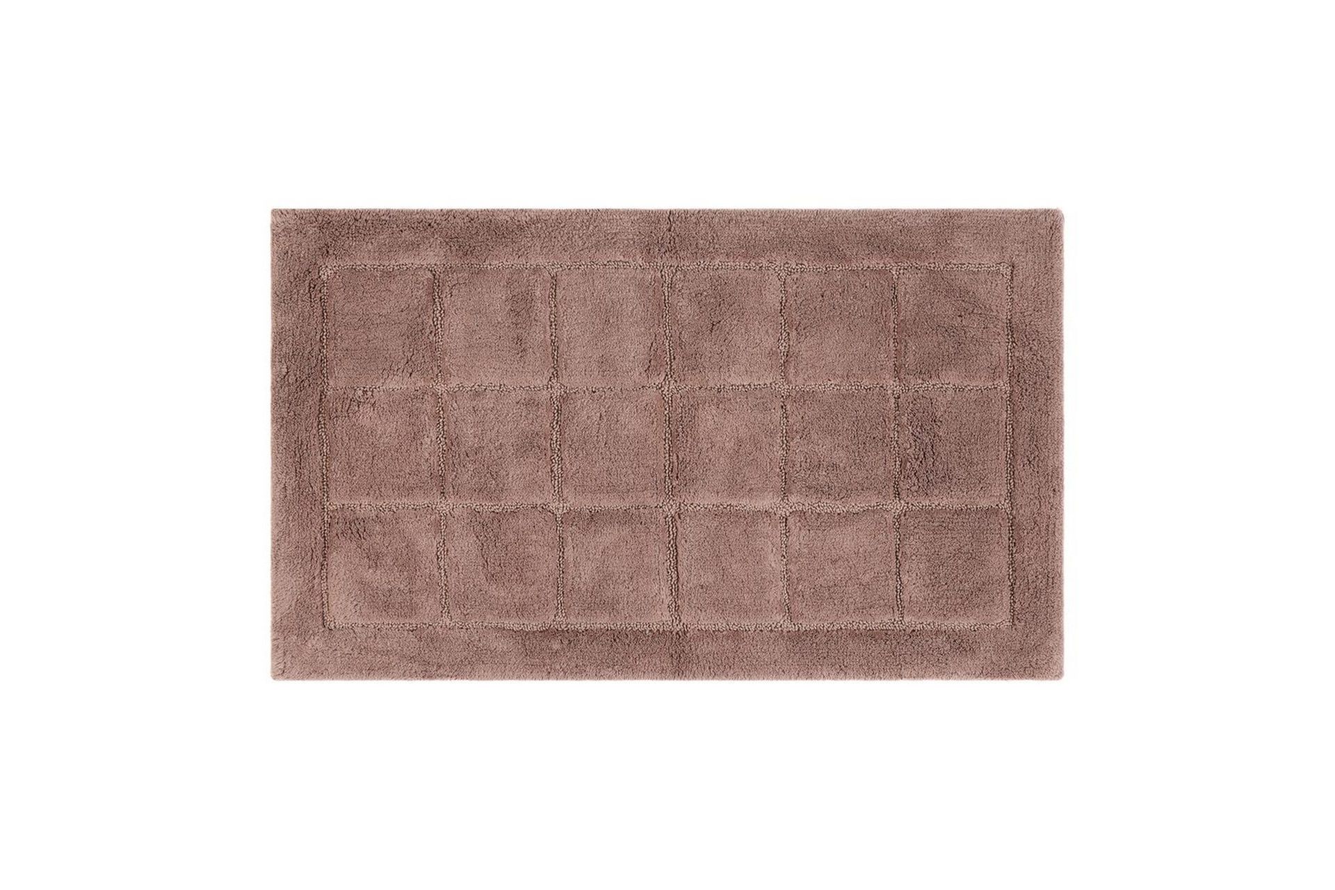 Badrumsmatta Square - 70x120 cm, Dusty Pink