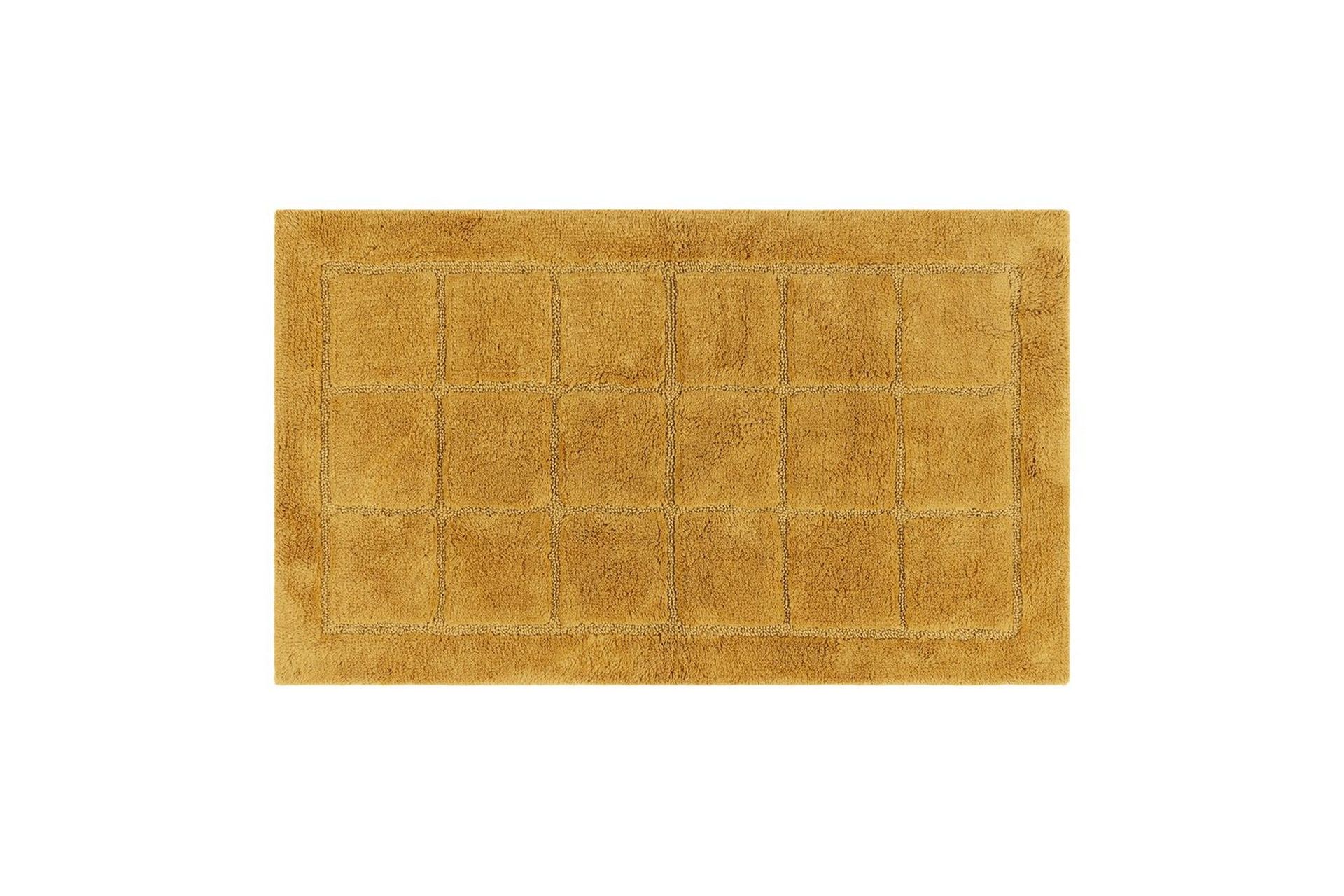 Badrumsmatta Square - 70x120 cm, Yellow