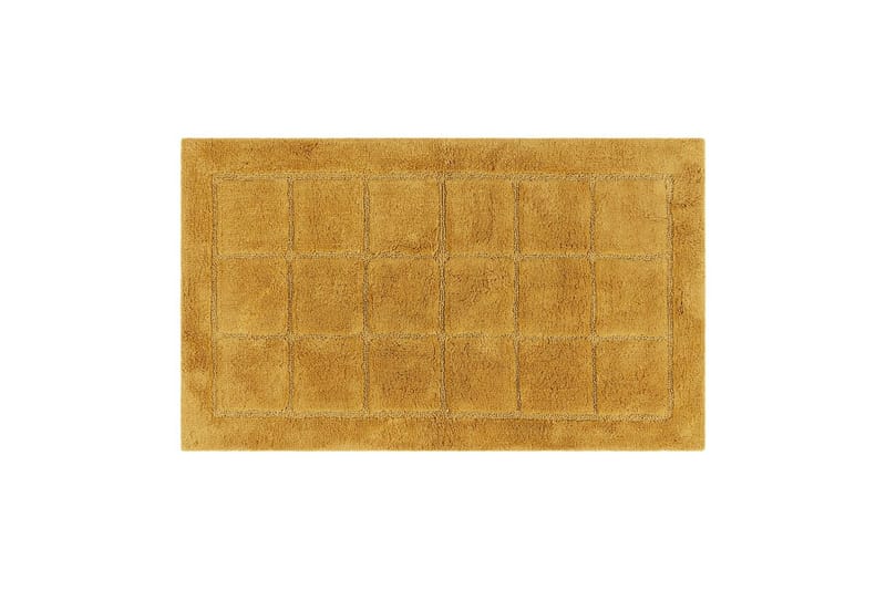 Badrumsmatta Square, 70x120 cm, Yellow