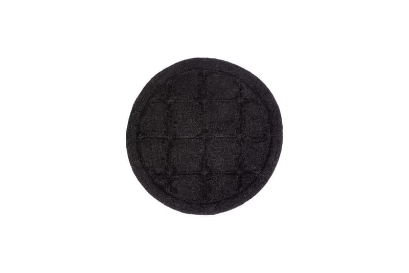 Badrumsmatta Square - 80x80 cm, Black - Möbler - Tillbehör & accessoarer - Badrumstillbehör