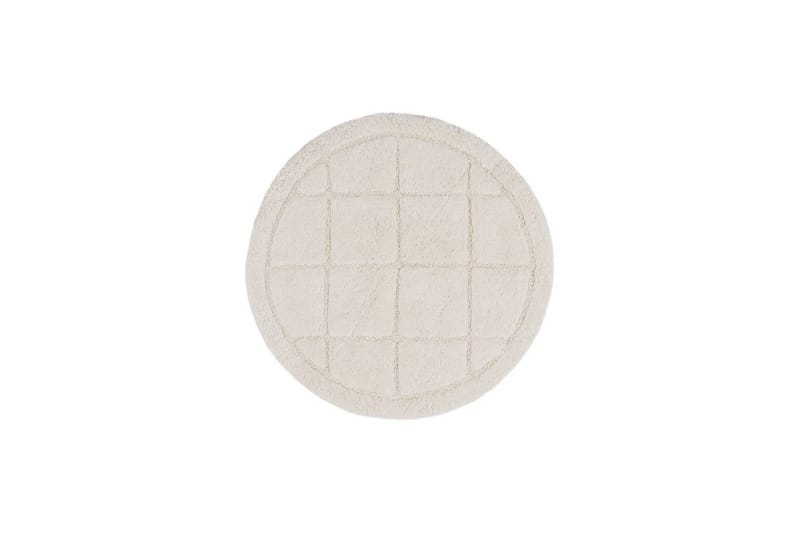 Badrumsmatta Square, 80x80 cm, Creme