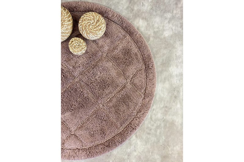 Badrumsmatta Square - 80x80 cm, Dusty Pink - Textilier & mattor - Mattor - Badrumsmattor