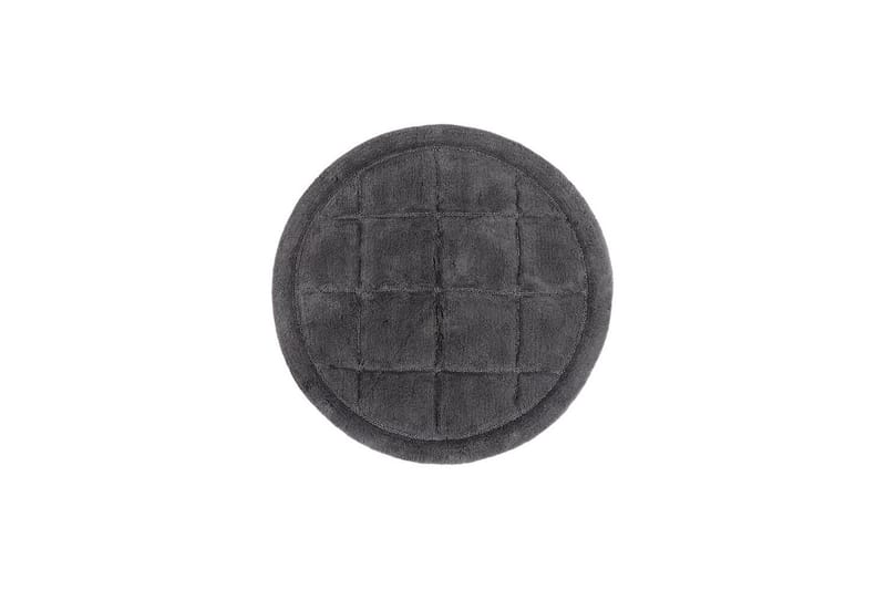 Badrumsmatta Square - 80x80 cm, Grey - Möbler - Tillbehör & accessoarer - Badrumstillbehör