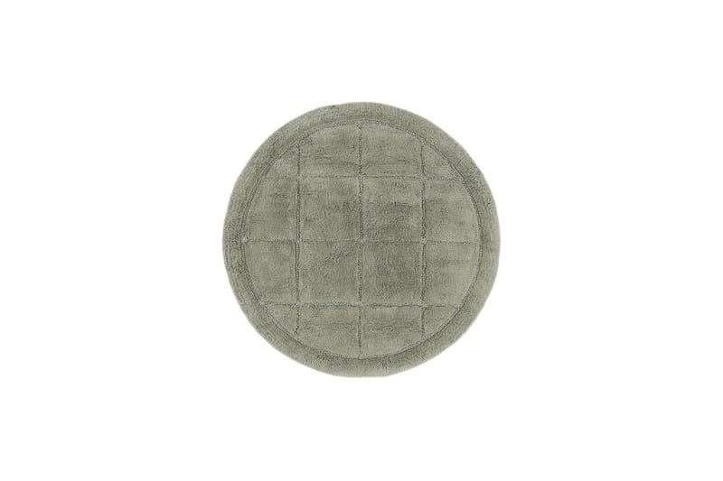 Badrumsmatta Square - 80x80 cm, Light Green - Möbler - Tillbehör & accessoarer - Badrumstillbehör