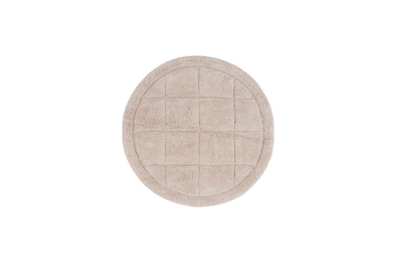 Badrumsmatta Square - 80x80 cm, Nature - Möbler - Tillbehör & accessoarer - Badrumstillbehör