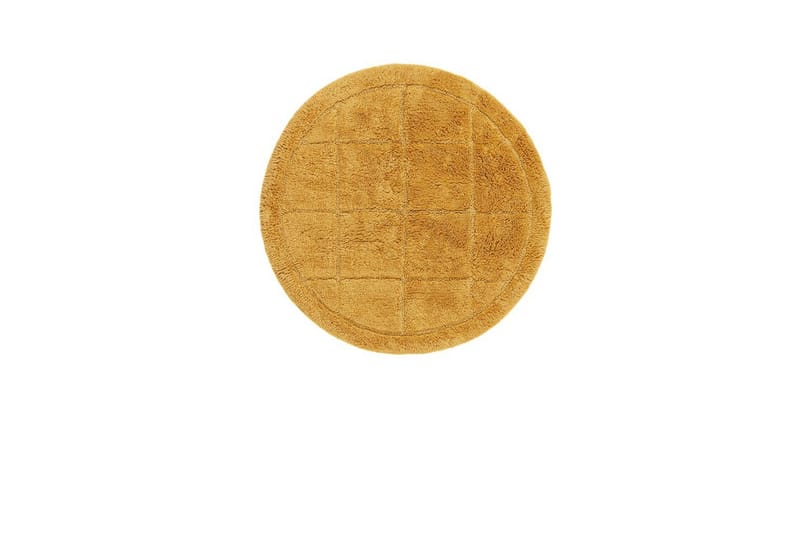 Badrumsmatta Square, 80x80 cm, Yellow