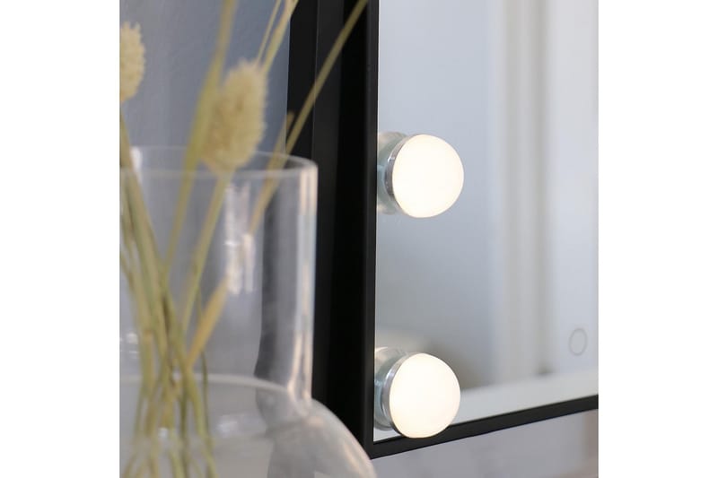BATHLIFE SKÖNA Sminkspegel Svart - Möbler - Tillbehör & accessoarer - Badrumstillbehör