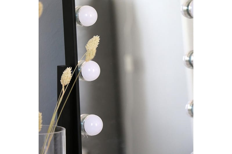 BATHLIFE SKÖNA Sminkspegel Svart - Möbler - Tillbehör & accessoarer - Badrumstillbehör