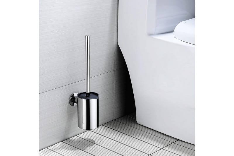 BATHLIFE WC-borste Handfast Mattsvart - Möbler - Tillbehör & accessoarer - Badrumstillbehör
