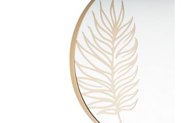 Cherilus Spegel Rund 57 cm - Guld - Möbler - Tillbehör & accessoarer - Badrumstillbehör