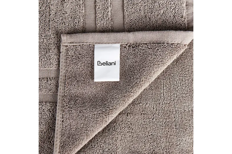 Handduk Areora set om 11 Taupe - Taupe - Textilier & mattor - Badrumstextilier