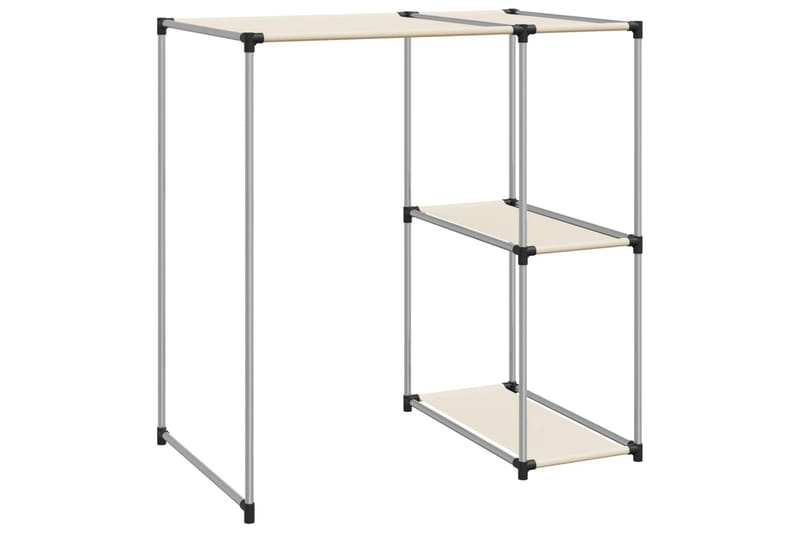 beBasic Hylla för tvättmaskin gräddvit 87x55x90,5 cm järn - Möbler - Tillbehör & accessoarer - Badrumstillbehör - Handduksh�ängare