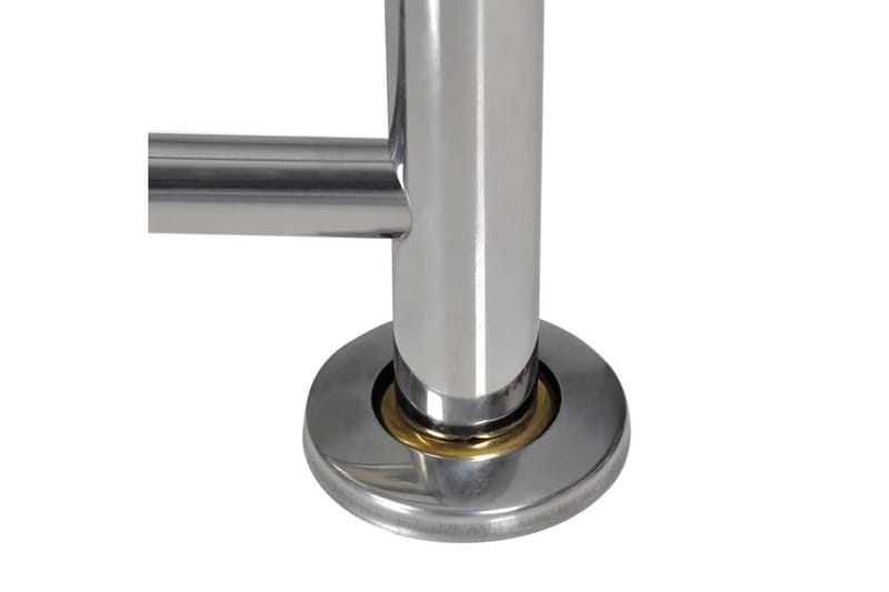 Handdukshängare 2 rör rostfritt stål - Silver - Möbler - Tillbehör & accessoarer - Badrumstillbehör - Handdukshängare