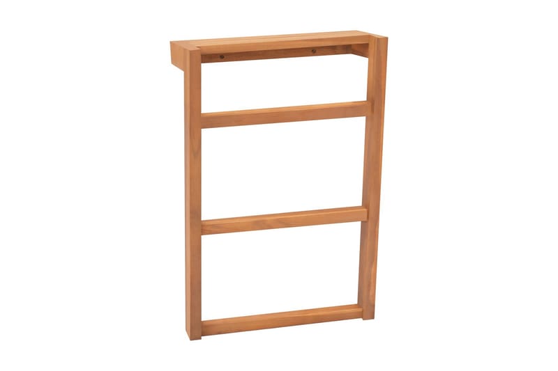 Handdukshängare 2 st massiv teak - Brun - Möbler - Tillbehör & accessoarer - Badrumstillbehör - Handdukshängare