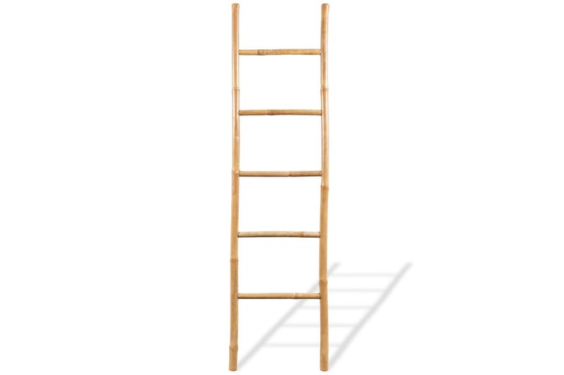 Handduksstege med 5 pinnar bambu 150 cm - Brun - Möbler - Tillbehör & accessoarer - Badrumstillbehör - Handdukshängare