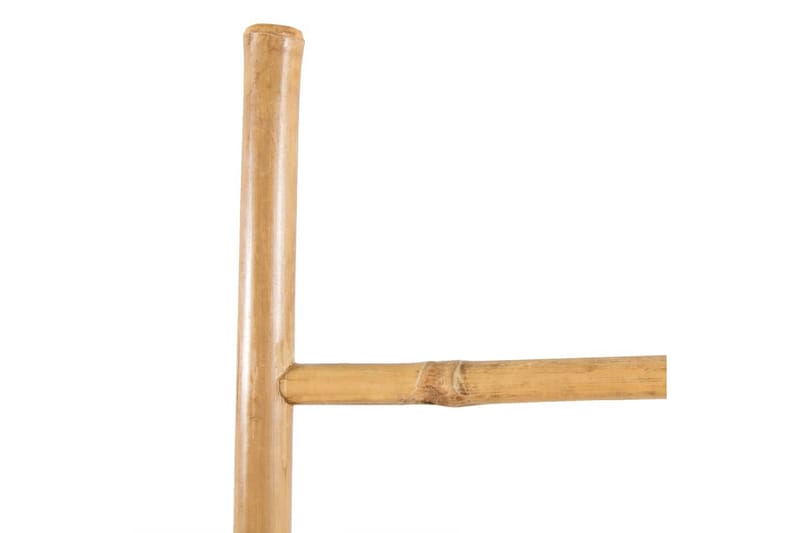 Handduksstege med 5 pinnar bambu 150 cm - Brun - Handdukshängare