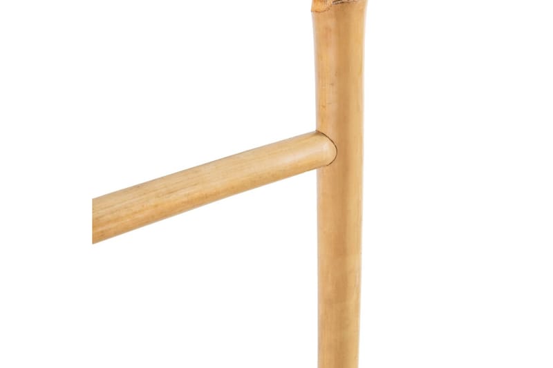 Handduksstege med 5 pinnar bambu 150 cm - Brun - Handdukshängare