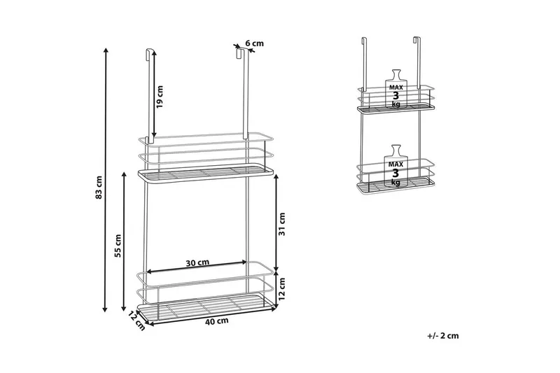 Hänghylla Tayasu - Förvaring - Hyllor - Badrumshylla