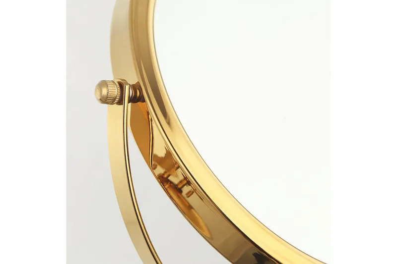 Jessie Sminkspegel på arm med förstoring x cm Guld - Lyfco - Möbler - Tillbehör & accessoarer - Badrumstillbehör