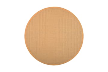 LYYRA Matta Rund 133 cm Gul