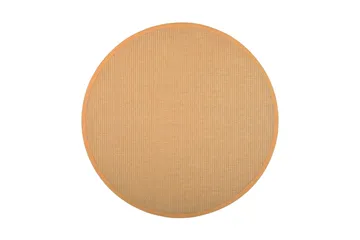 Lyyra Matta Rund 133 cm Gul