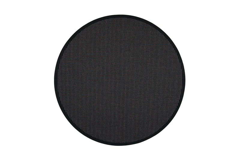 Lyyra Matta Rund 133 cm Svart - Vm Carpet - Möbler - Tillbehör & accessoarer - Badrumstillbehör