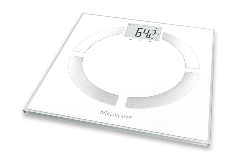 Medisana Kroppsanalysvåg BS 444 vit 180 kg 40444 - Personvågar - Badrumstillbehör