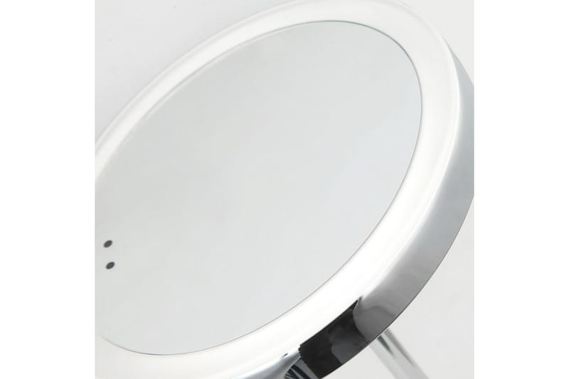 Penny Sminkspegel på fot med LED-belysning x39 cm Vit - Badrumstillbehör - Sminkspegel