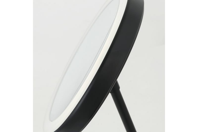 Poppy Sminkspegel med LED-belysning x cm Svart - Möbler - Tillbehör & accessoarer - Badrumstillbehör