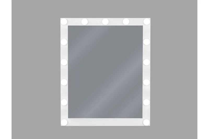 Saven Spegel LED 50x60 cm - Transparent - Möbler - Tillbehör & accessoarer - Badrumstillbehör