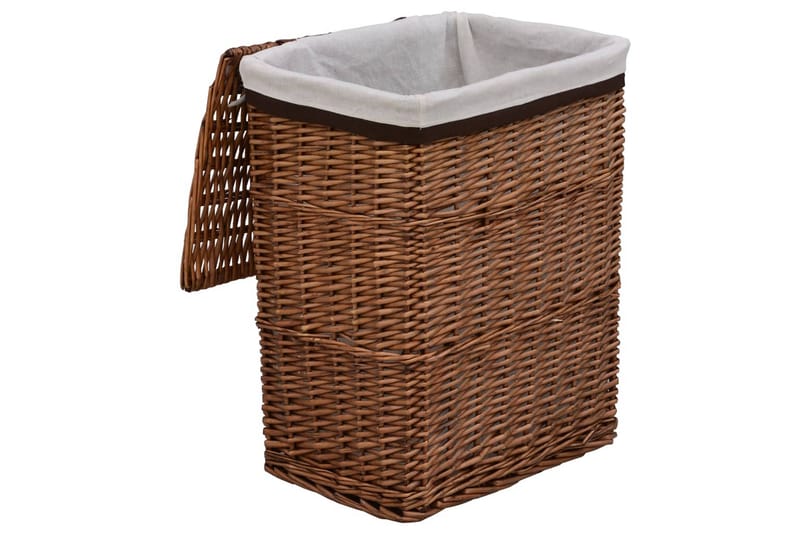 Stapelbar tvättkorg brun pil - Brun - Möbler - Tillbehör & accessoarer - Badrumstillbehör