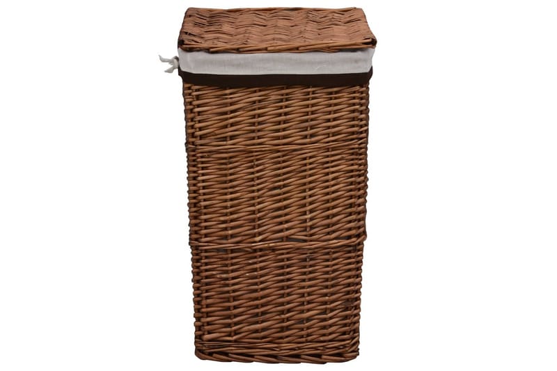 Stapelbar tvättkorg brun pil - Brun - Möbler - Tillbehör & accessoarer - Badrumstillbehör