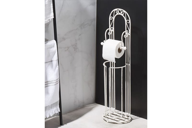 Toalettpappers- och borsthållare Temuco - Möbler - Tillbehör & accessoarer - Badrumstillbehör - Toalettpappershållare