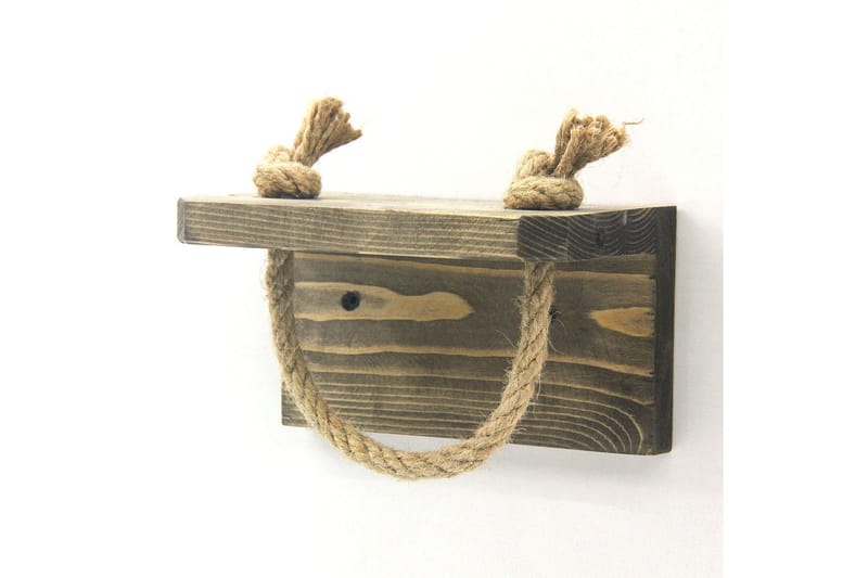 Caponetto Toalettpappershållare 17 cm - Valnöt - Möbler - Tillbehör & accessoarer - Badrumstillbehör - Toalettpappershållare