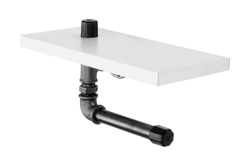 Chandina Toalettpappershållare 30x12 cm, Vit