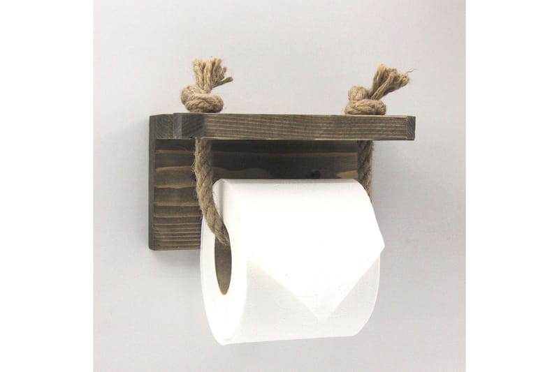 CORNICH Toalettpappershållare 17 cm Valnöt - Toalettpappershållare