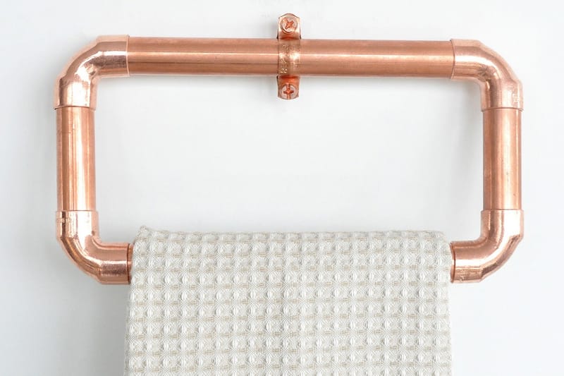 ECKERLE Toalettpappershållare 22 cm Roséguld - Möbler - Tillbehör & accessoarer - Badrumstillbehör - Toalettpappershållare