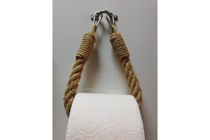 LESPALME Toapappershållare Rep Svart - Svart - Möbler - Tillbehör & accessoarer - Badrumstillbehör - Toalettpappershållare