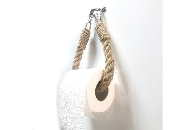 LESPALME Toapappershållare Rep Svart - Svart - Möbler - Tillbehör & accessoarer - Badrumstillbehör - Toalettpappershållare