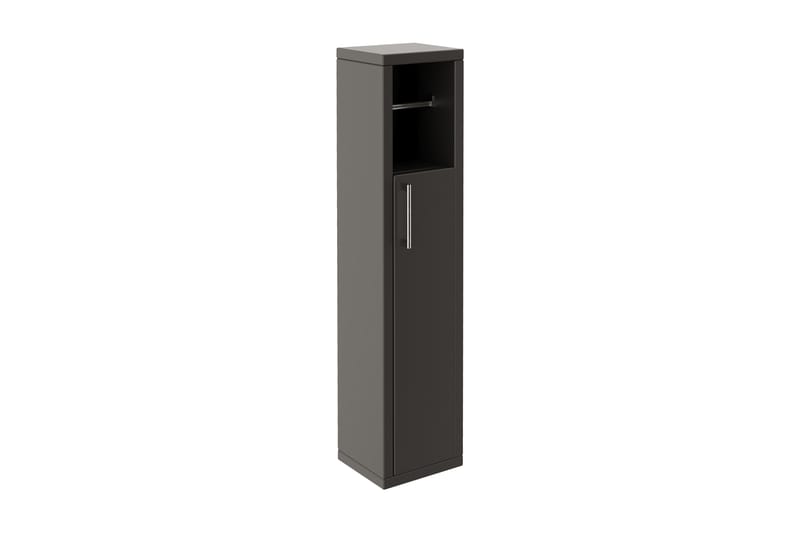 SEEBEN Badrumsförvaring 15x70 cm 3 Hyllor Antracit - Möbler - Tillbehör & accessoarer - Badrumstillbehör - Toalettpappershållare