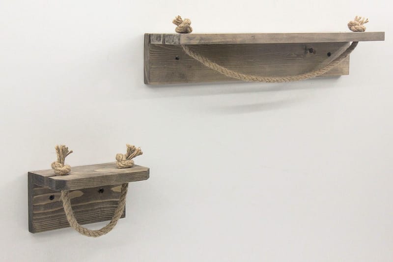 Shauntina Toalettpappershållare 17 cm - Valnöt - Möbler - Tillbehör & accessoarer - Badrumstillbehör - Toalettpappershållare