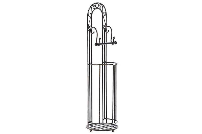 Toalettpappershållare Temuco Svart, Svart