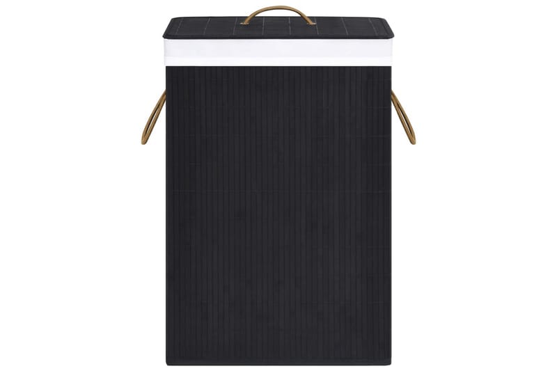 Tvättkorg bambu svart - Svart - Möbler - Tillbehör & accessoarer - Badrumstillbehör