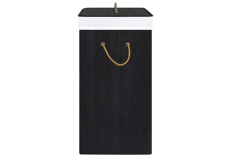 Tvättkorg bambu svart - Svart - Möbler - Tillbehör & accessoarer - Badrumstillbehör