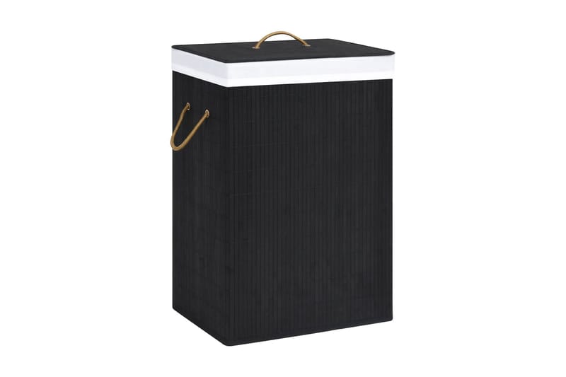 Tvättkorg bambu svart - Svart - Möbler - Tillbehör & accessoarer - Badrumstillbehör
