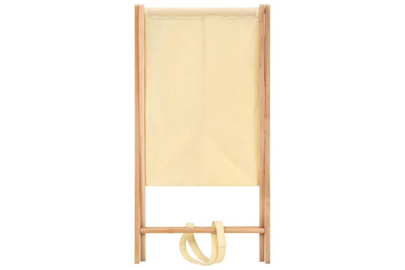 Tvättkorg cedarträ och tyg 42x41x64 cm beige - Beige - Badrumstillbehör - Tvättkorgar