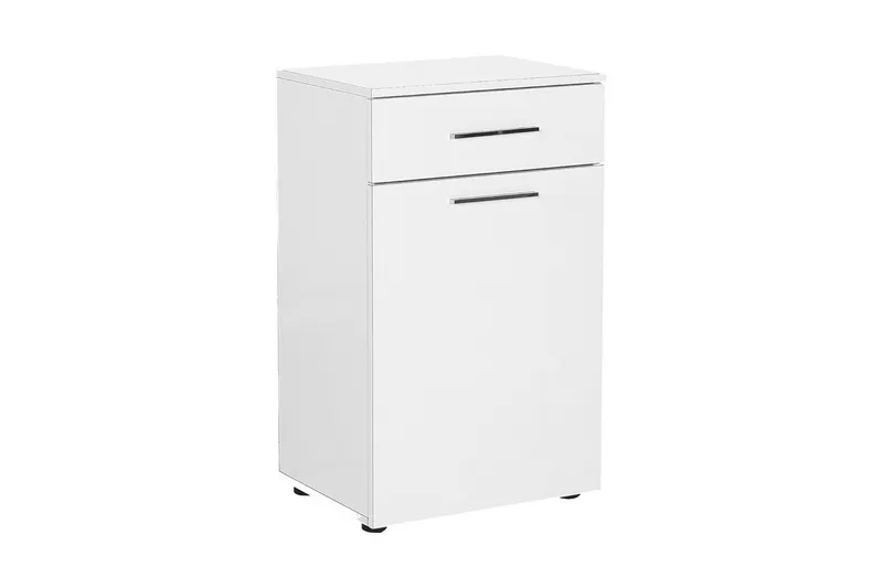 Tvättkorgsskåp 52x83 cm, Vit