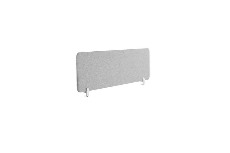 Avskärmning för skrivbord 160x40 cm grå WALLY - Grå - Möbler - Tillbehör & accessoarer - Bordstillbehör