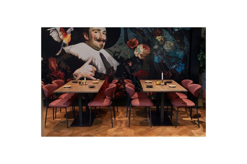 Bordben Bistro Dubbel Fyrkantigt Rör - Möbler - Tillbehör & accessoarer - Bordstillbehör - Bordsben